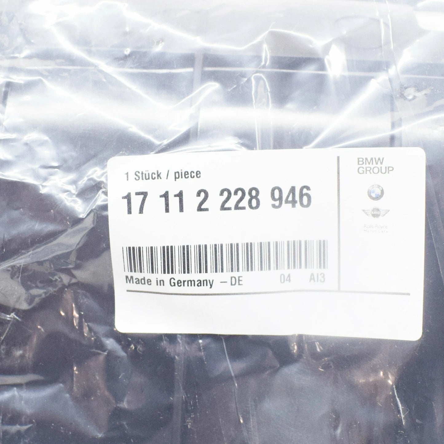 NEW BMW M3 CONVERTIBLE E46 RADIATOR RIGHT AIR DUCT 17112228946 ORIGINAL