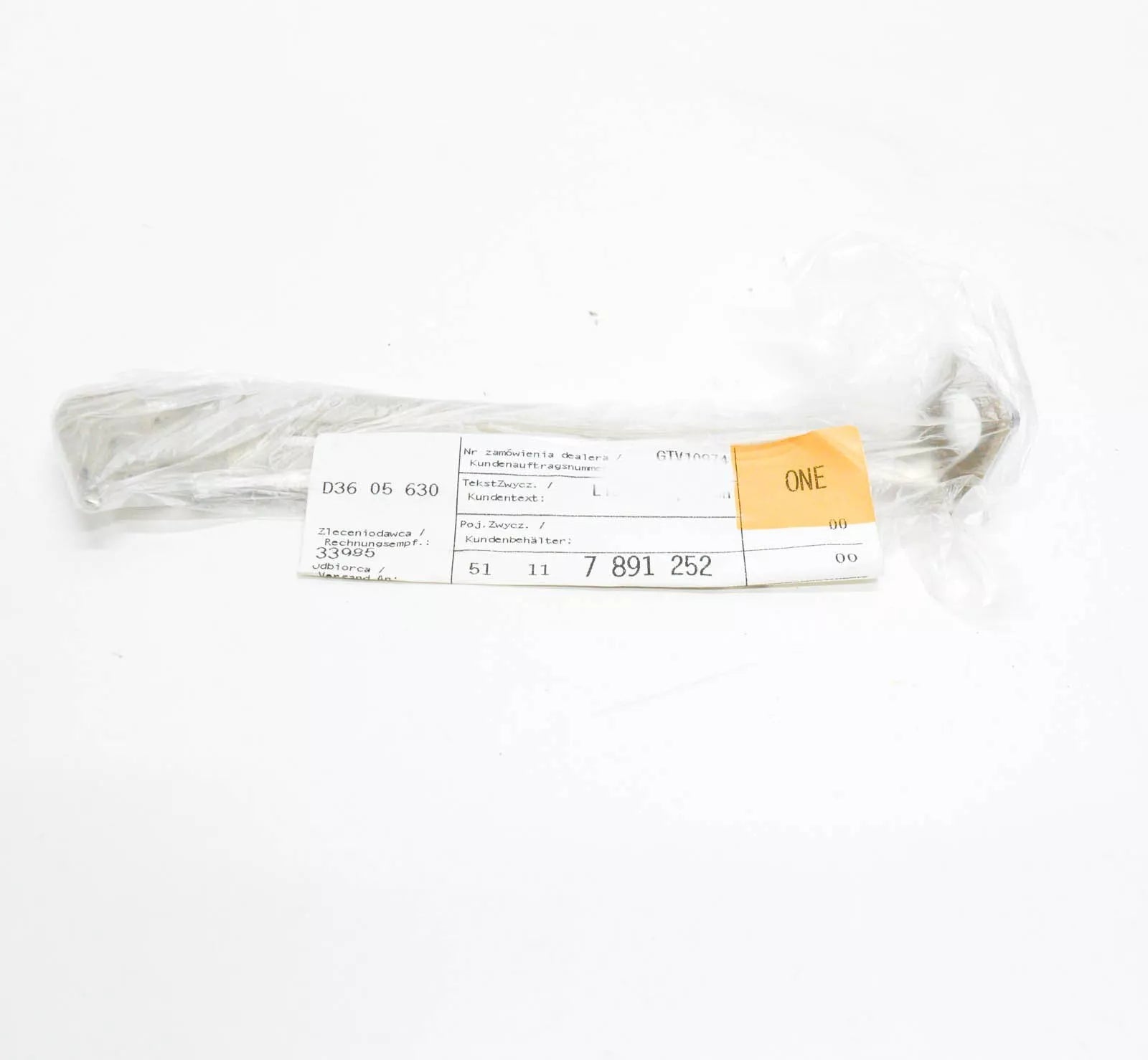 NEW BMW M3 E93 FRONT RIGHT HEADLIGHT ARM BRACKET SUPORT 51117891252 ORIGINAL