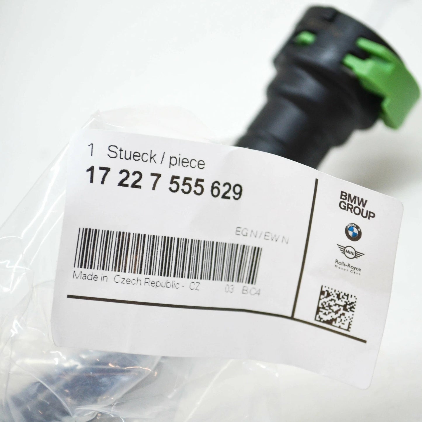 NEW BMW 2 ACTIVE TOURER F45 REAR OIL INLET PIPE 17227555629 ORIGINAL