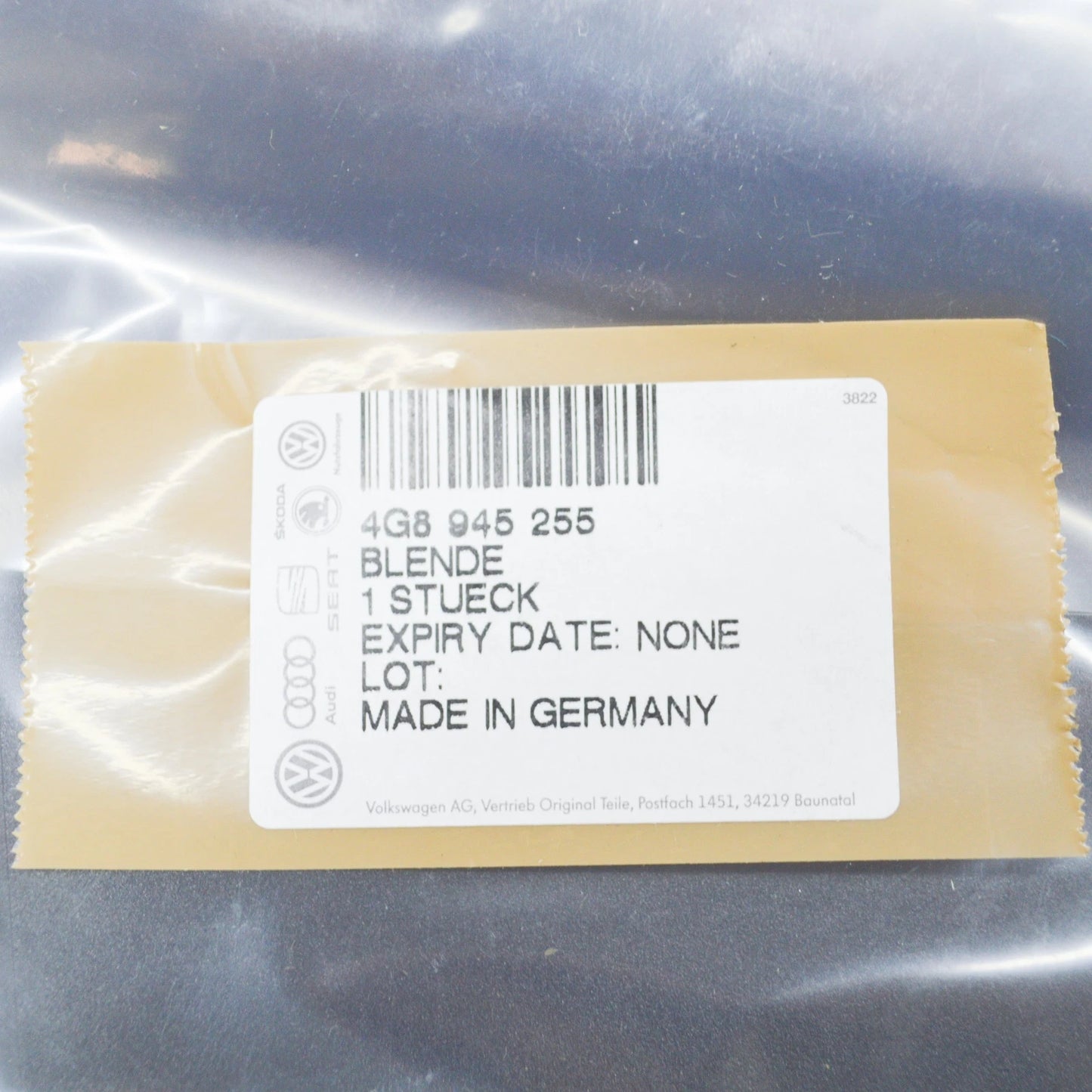 NEW AUDI A7 RS7 4G8 REAR LEFT TAILLIGHT BEZEL OUTER TRIM 4G8945255A ORIGINAL