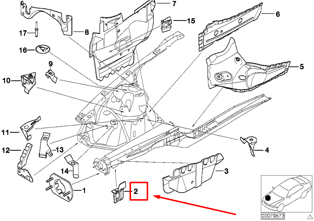 new bmw 3 e46 right radiator support 8199614 41118199614 original