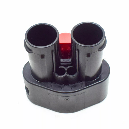 NEW VW TOUAREG 7P RADIATOR FAN FLAT CONTACT HOUSING 4PIN 7H4906234 ORIGINAL