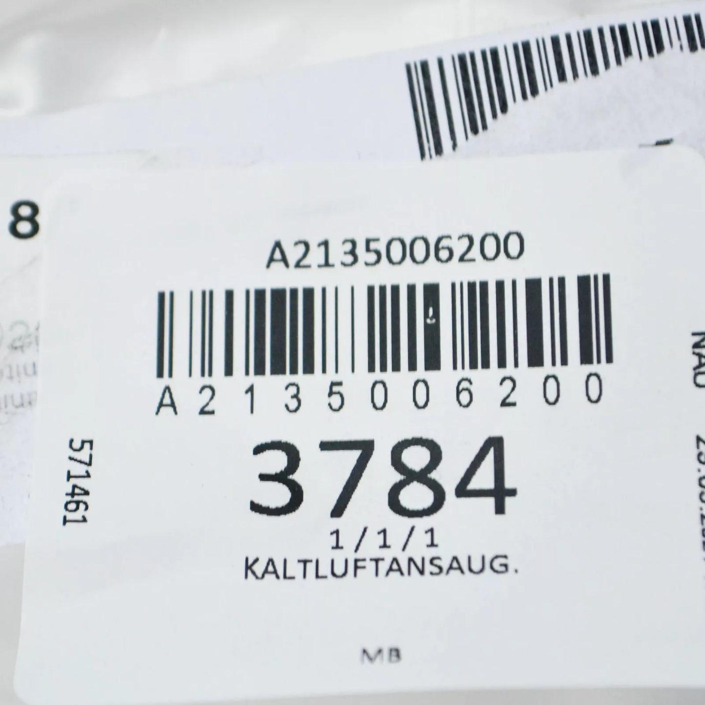 NEW MERCEDES-BENZ E W213 TOP SLAM PANEL FRAME PLASTIC TRIM A2135006200 ORIGINAL