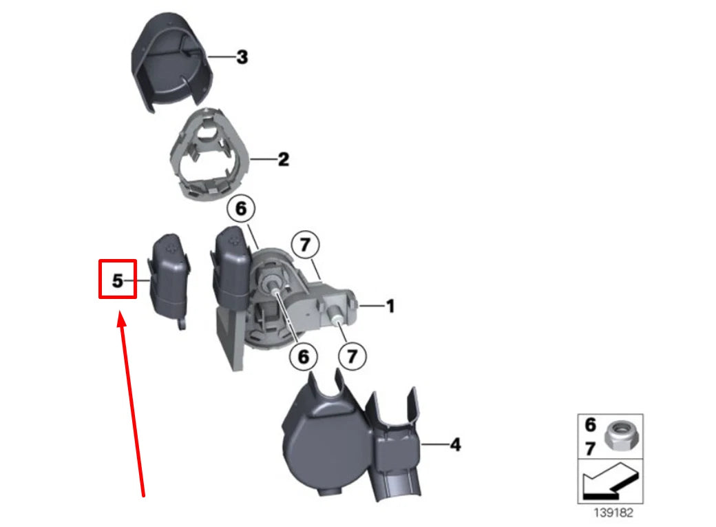 NEW BMW 1 COUPE E82 BASE B COVER 61138387581 8387581 ORIGINAL