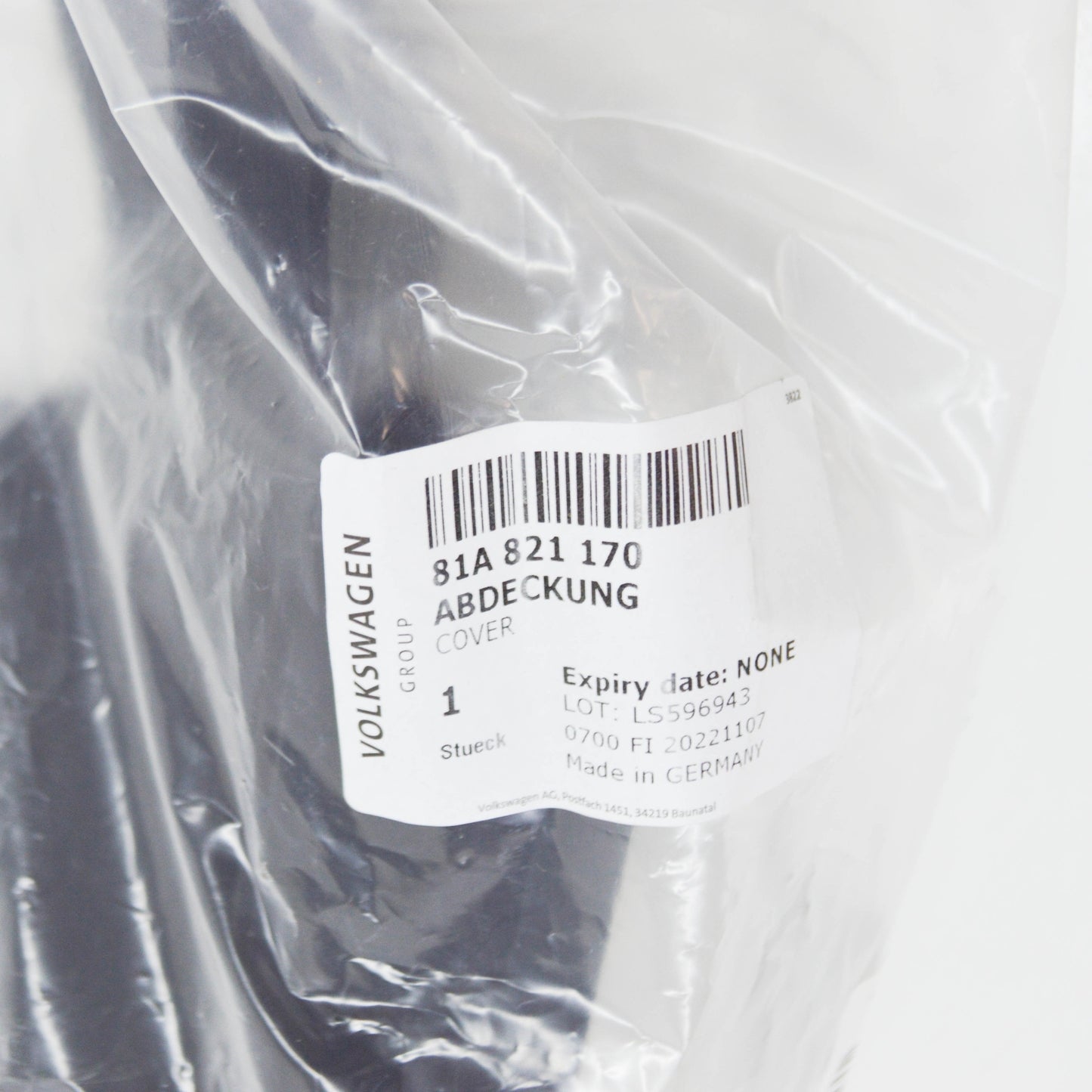 NEW AUDI Q2 GA FRONT BONNET HOODB RIGHT COVER 81A821170 ORIGINAL