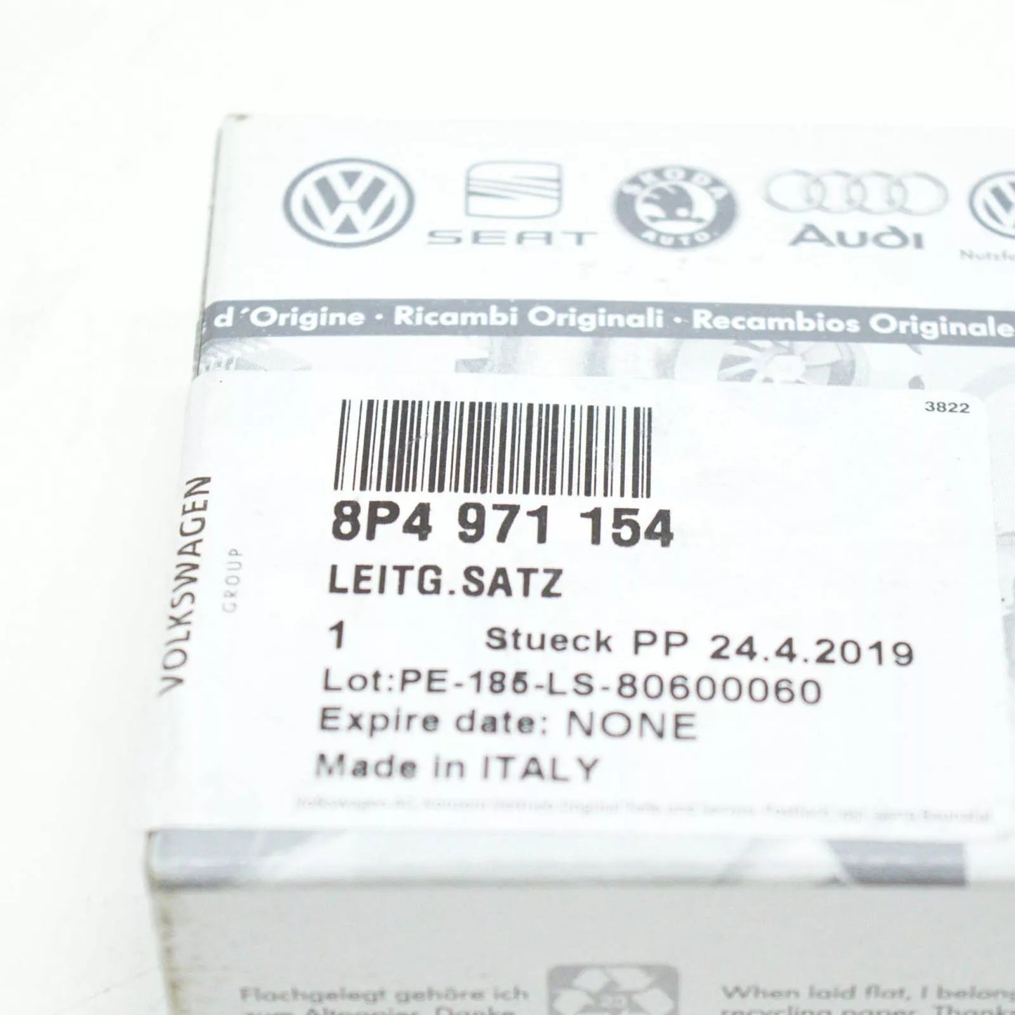 NEW AUDI A3 8P SPORTBACK THIRD BRAKE LIGHT WIRING HARNESS 8P4971154 ORIGINAL