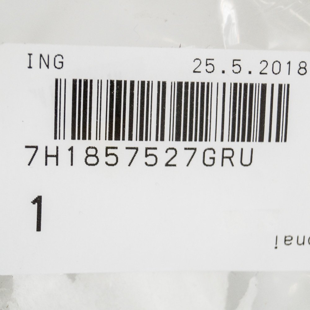 NEW VW TRANSPORTER T5 FRONT LEFT DOOR MIRROR COVER 7H1857527GRU LHD 2009