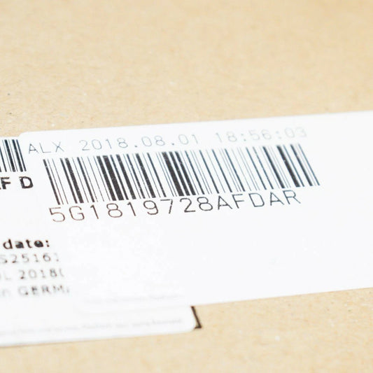 NEW VW GOLF MK7 CENTER AIR VENTS W/ SAT NAV TRIM 5G1819728AFDAR LHD ORIGINAL