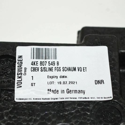 NEW AUDI E-TRON SPORTBACK FRONT BUMPER IMPACT FOAM 4KE807549B ORIGINAL