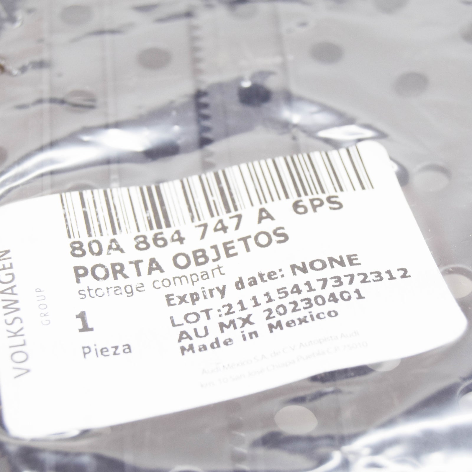 NEW AUDI Q5 FY CENTER CONSOLE TRAY 80A864747A6PS ORIGINAL