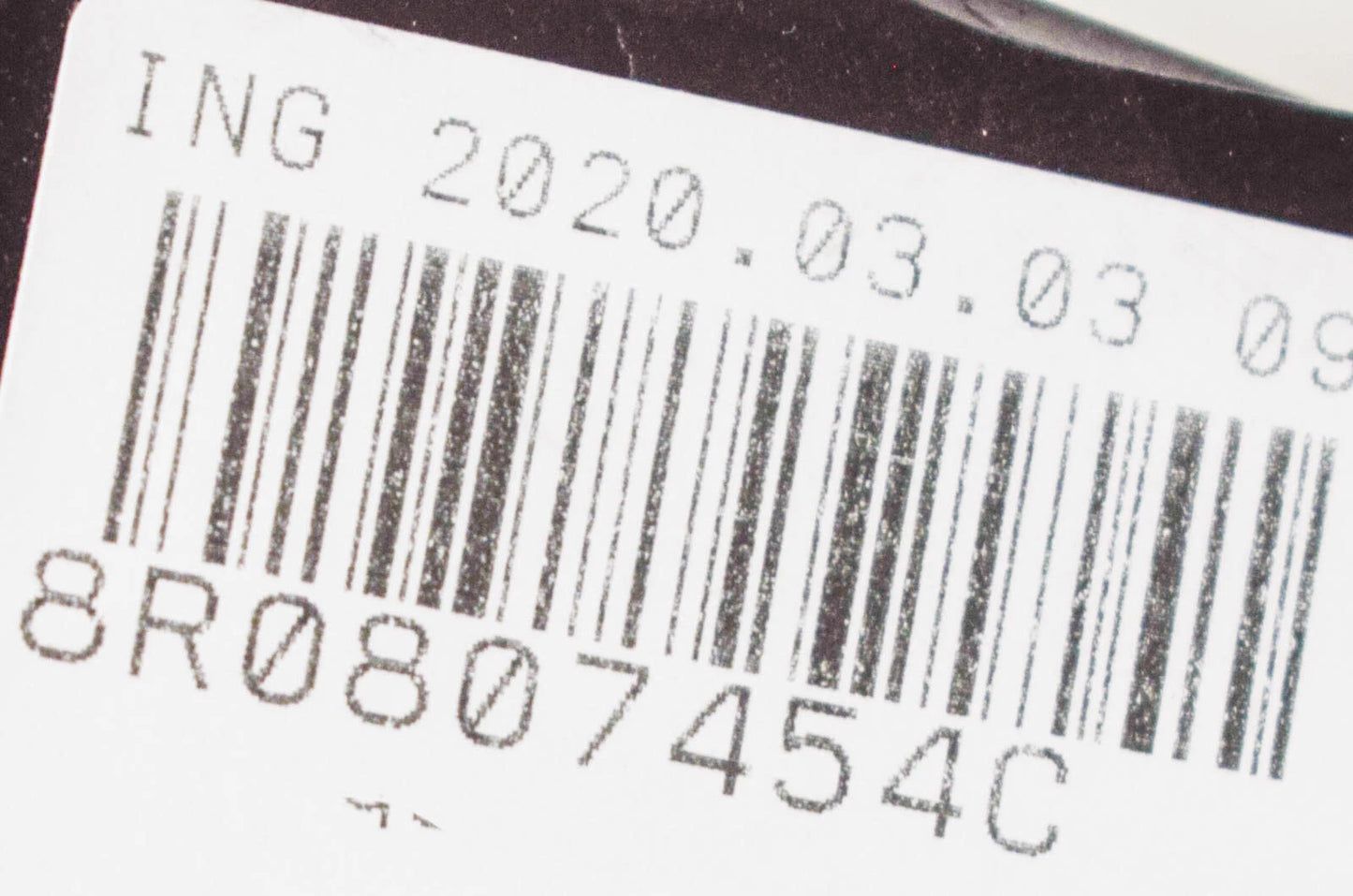 NEW AUDI Q5 8R REAR BUMPER RIGHT BRACKET 8R0807454C ORIGINAL