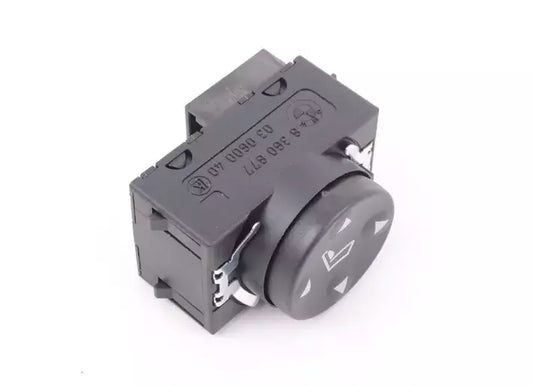 NEW BMW 1 E81 FRONT RIGHT SEAT LUMBAR SUPPORT SWITCH 61318360877 ORIGINAL