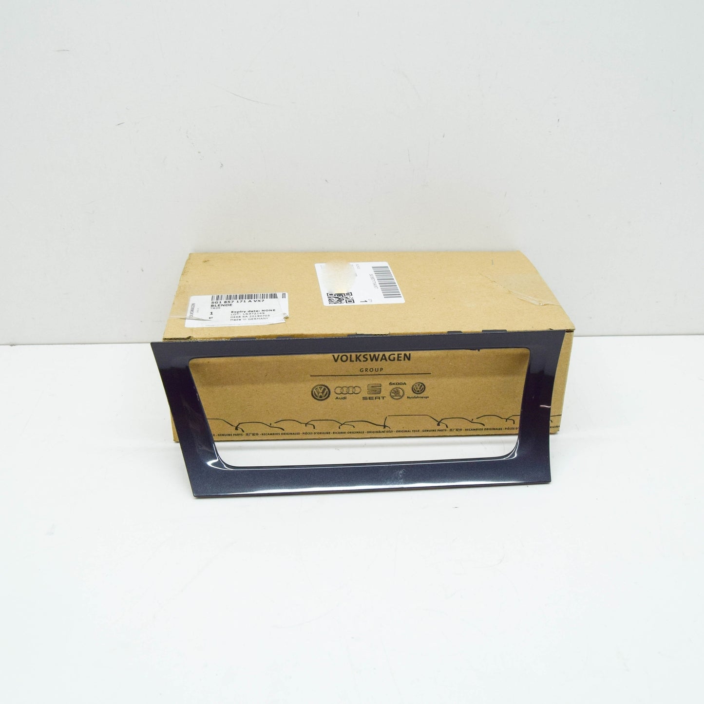 NEW VOLKSWAGEN GOLF 5G MK7 CENTER CONSOLE COVER PANEL LHD 5G1857171AVX7 ORIGINAL