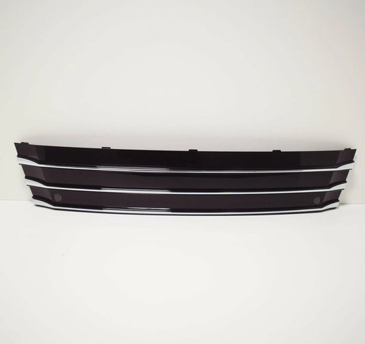 AUDI A7 11-14 FRONT GLOSS BLACK GRILL NUMBER PLATE FILLER DELETE 4G8807287A T94