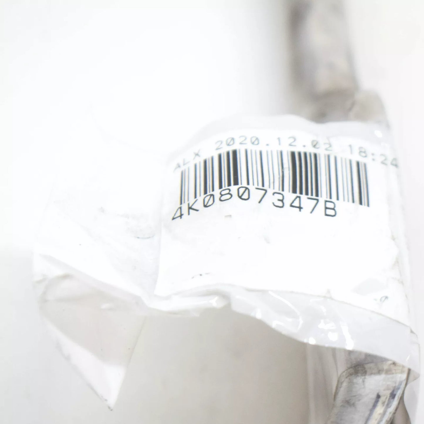 NEW AUDI A6 C8 FRONT BUMPER LOWER REAR LEFT RAIL COVER BRACKET 4K0807347B