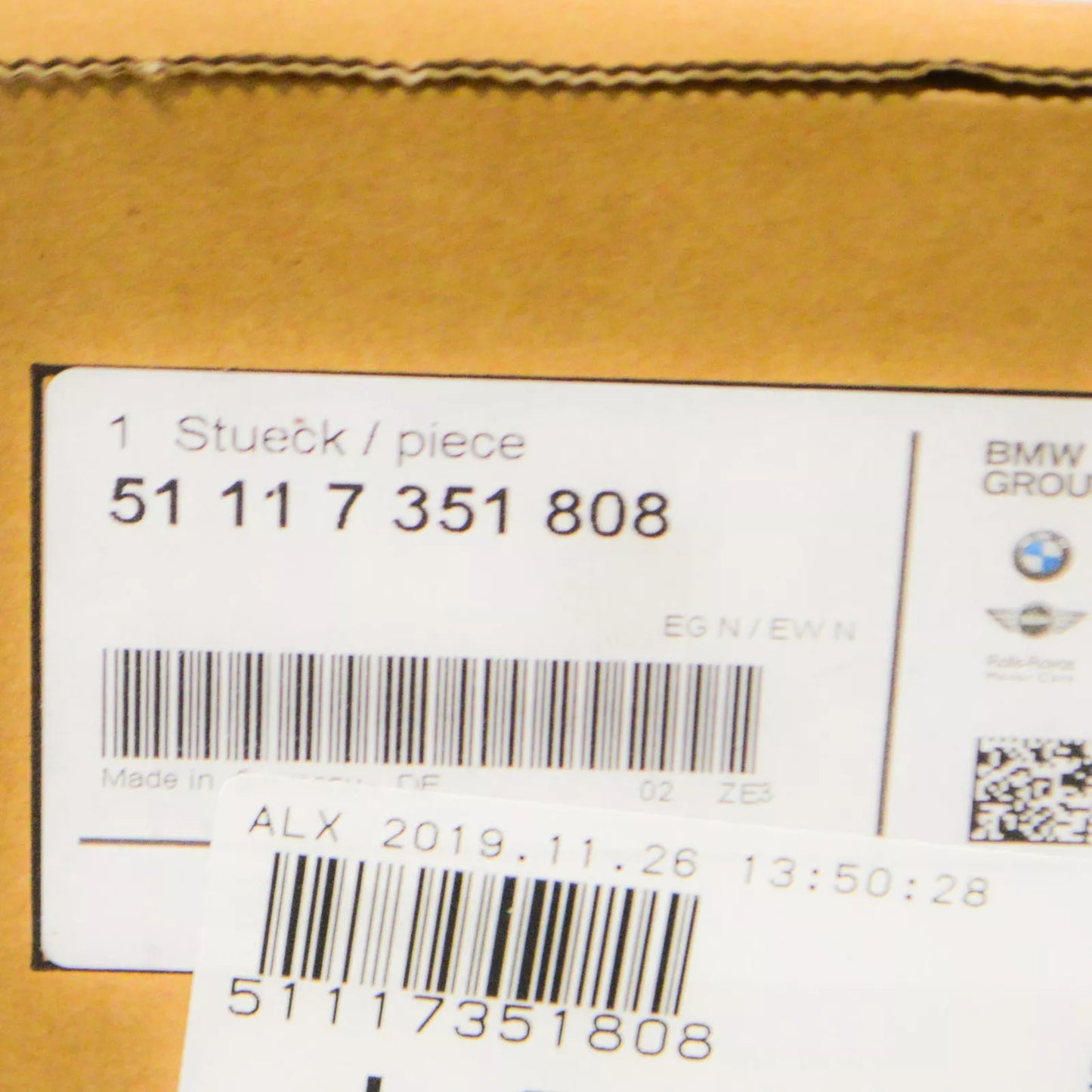 NEW BMW I8 I12 FRONT RIGHT SHOCK ABSORBER FOAM 51117351808 7351808 ORIGINAL