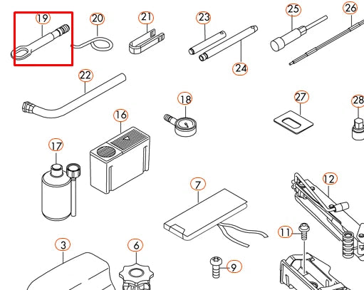 NEW AUDI A8 4H FRONT BUMPER TOWING HITCH 4H0805615