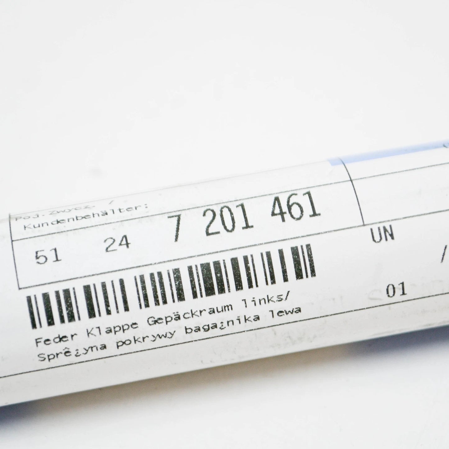 NEW BMW E65 E66 E67 TRUNK SHOCK GAS PRESSURIZED SUPPORT 7201461 51247201461