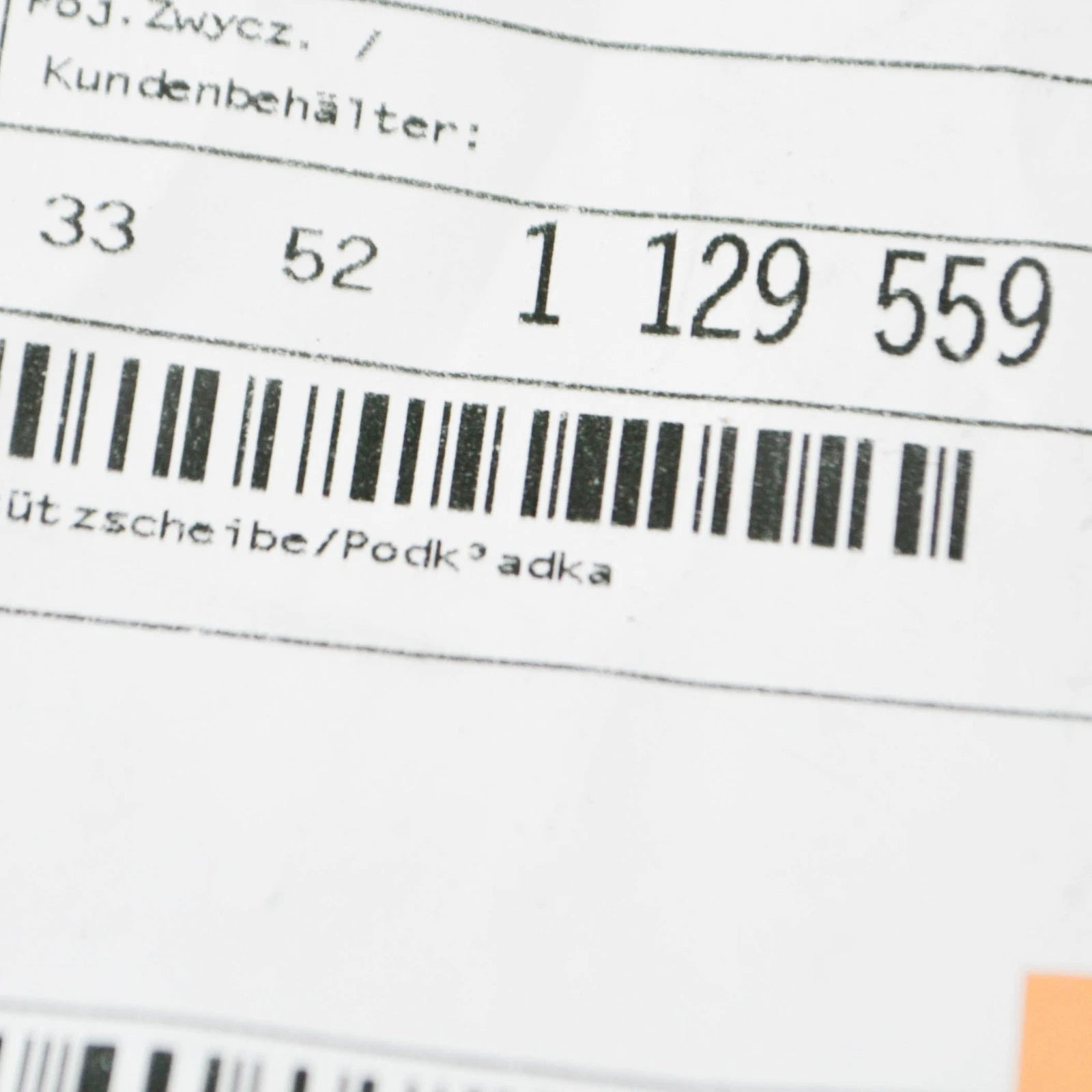 NEW BMW 8 E31 REAR SPRING STRUT PLATE 33521129559 ORIGINAL