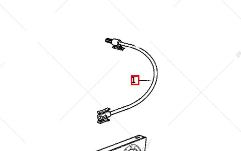 NEW BMW 3 E36 WAVE FLAP POSITION SHAFT 64111387946 1387946 ORIGINAL