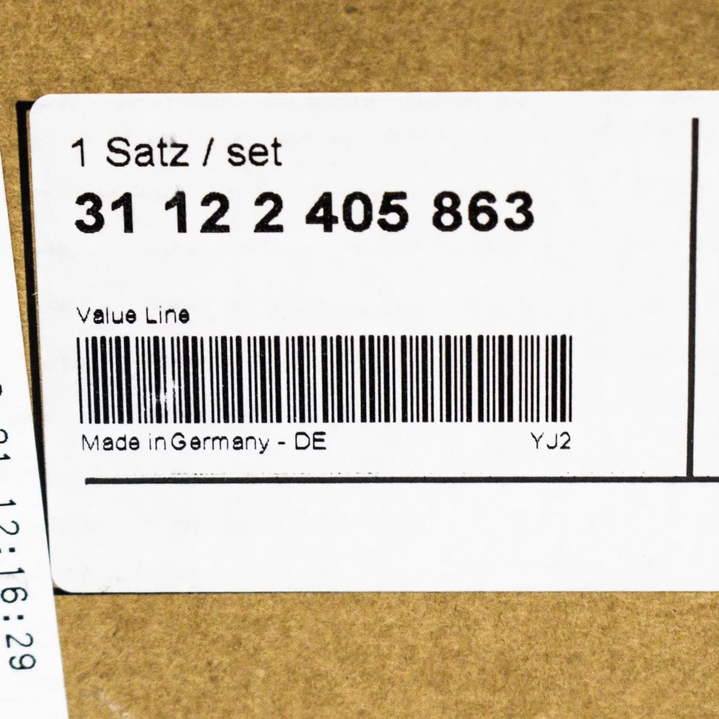 NEW BMW 3 COUPE E92 FRONT WISHBONE CONTROL ARM REPAIR KIT 31122405863 ORIGINAL