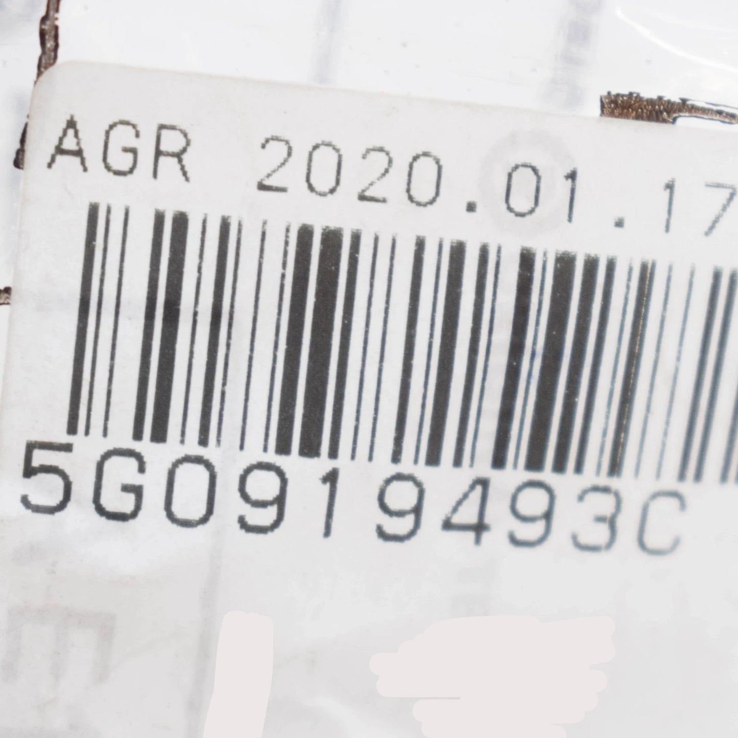 NEW VW GOLF MK7 FRONT BUMPER CENTER PARK SENSOR BRACKET KIT 5G0919493C ORIGINAL