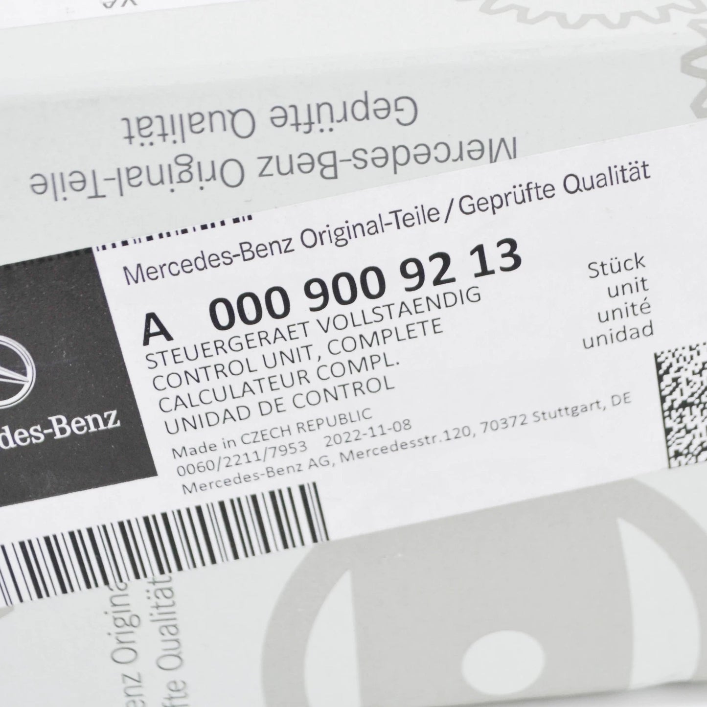 NEW MERCEDES-BENZ VITO W447 FUEL PUMP CONTROL UNIT A0009009213