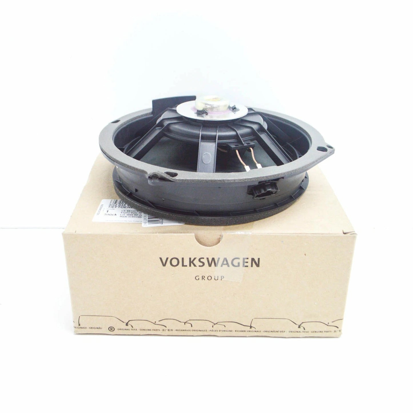 AUDI A6 C7 FRONT DOOR BASS LOUDSPEAKER 4G2035415 NEW