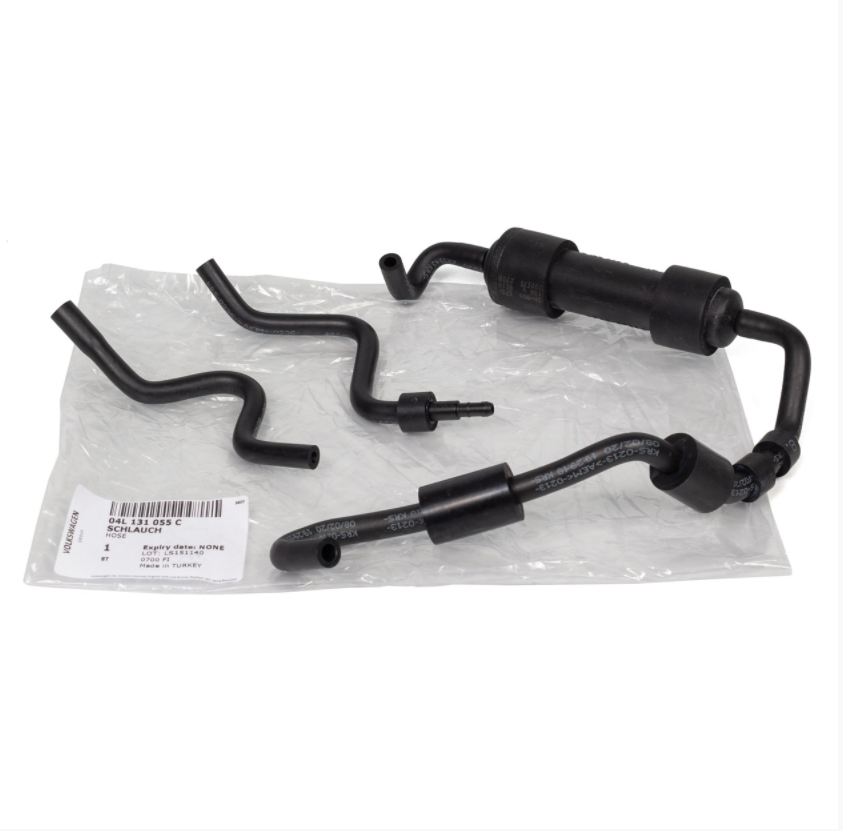 new vw sharan 7n mk2 exhaust gas recirculation vacuum hose 04l131055c original