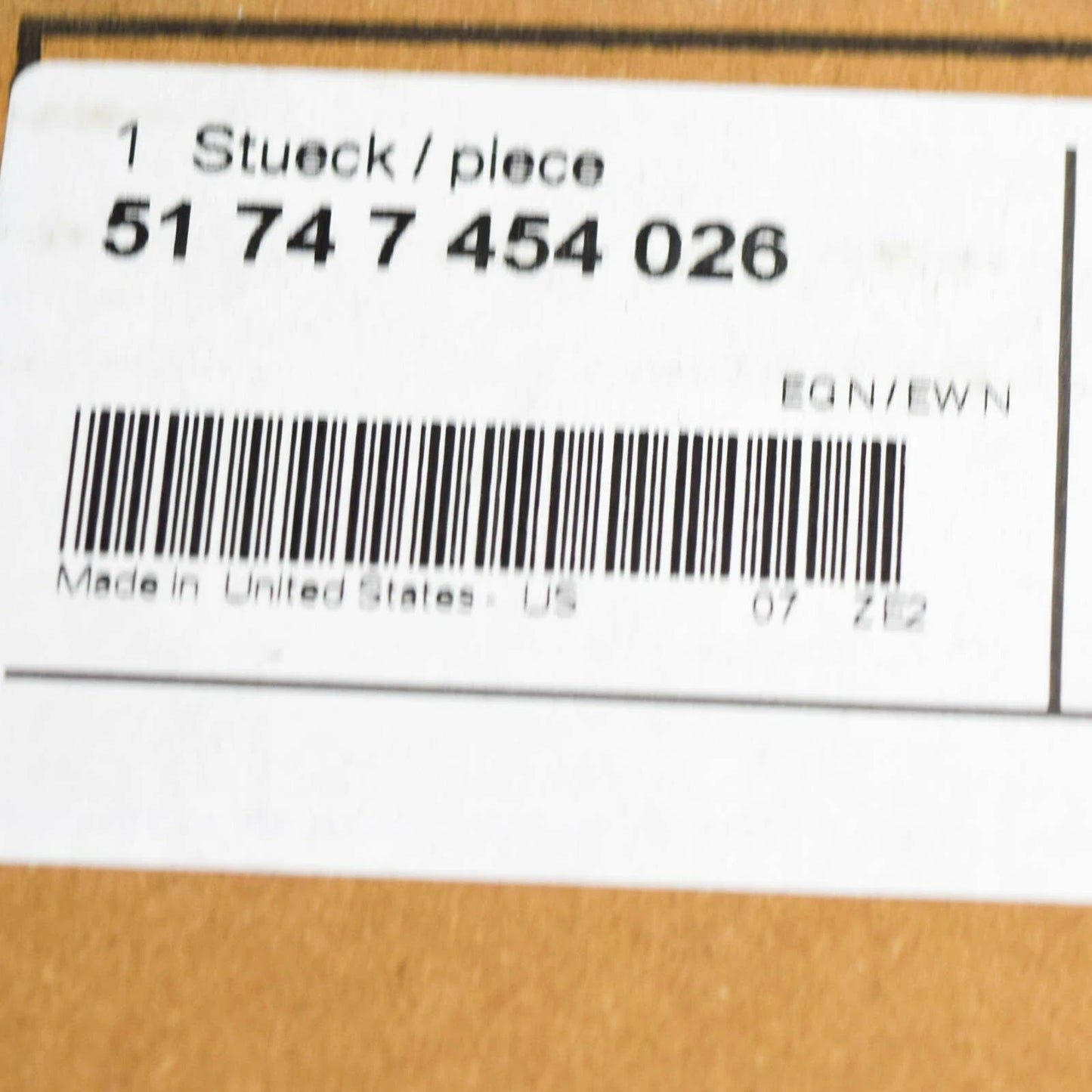 NEW BMW X7 G07 RADIATOR TOP AIR DUCT 51747454026 7454026 ORIGINAL