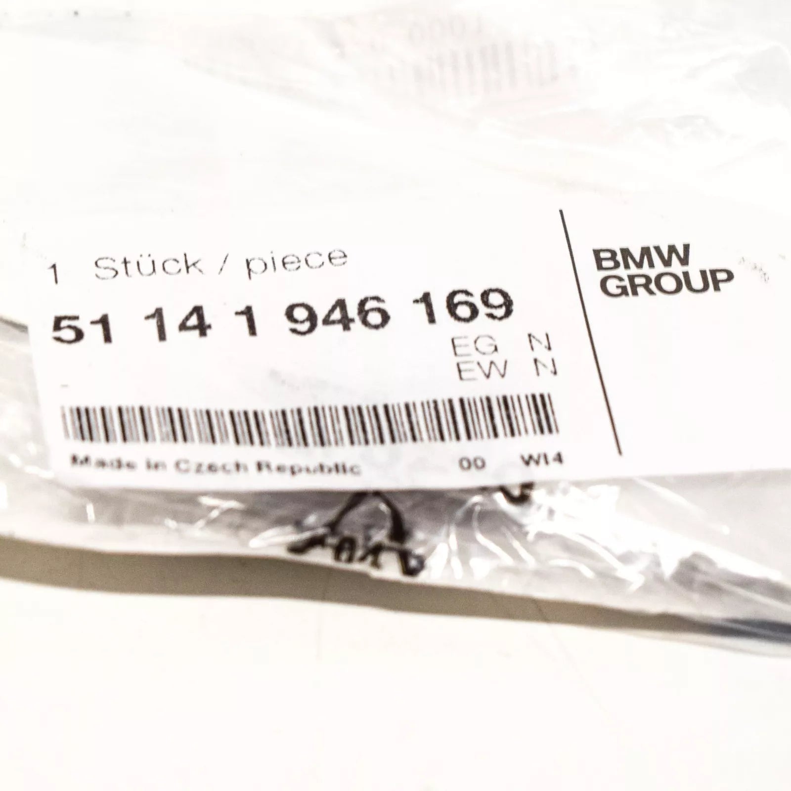 NEW BMW M5 E34 REAR TRUNK BOOD LID M BADGE 51141946169 1946169 ORIGINAL