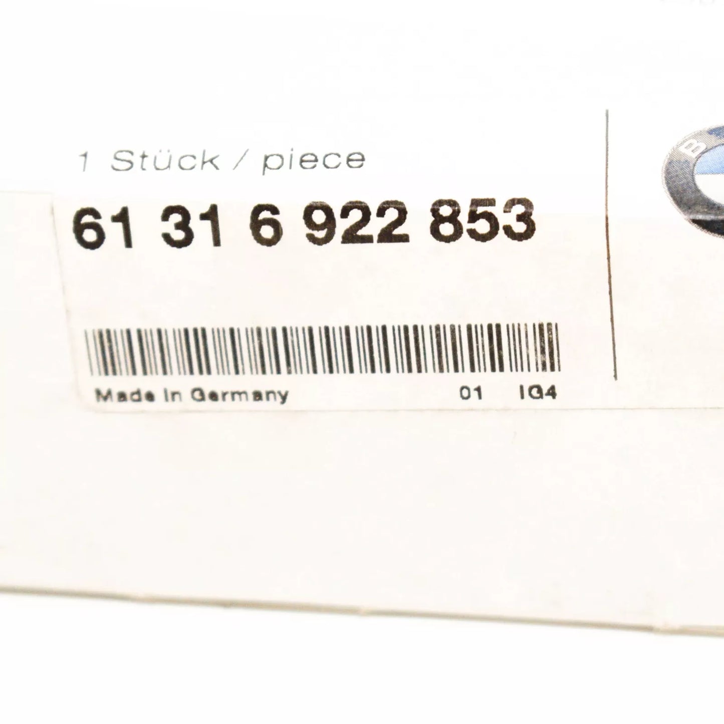 NEW BMW 7 E38 STEERING WHEEL HEATING CONTROL SWITCH 61316922853 ORIGINAL