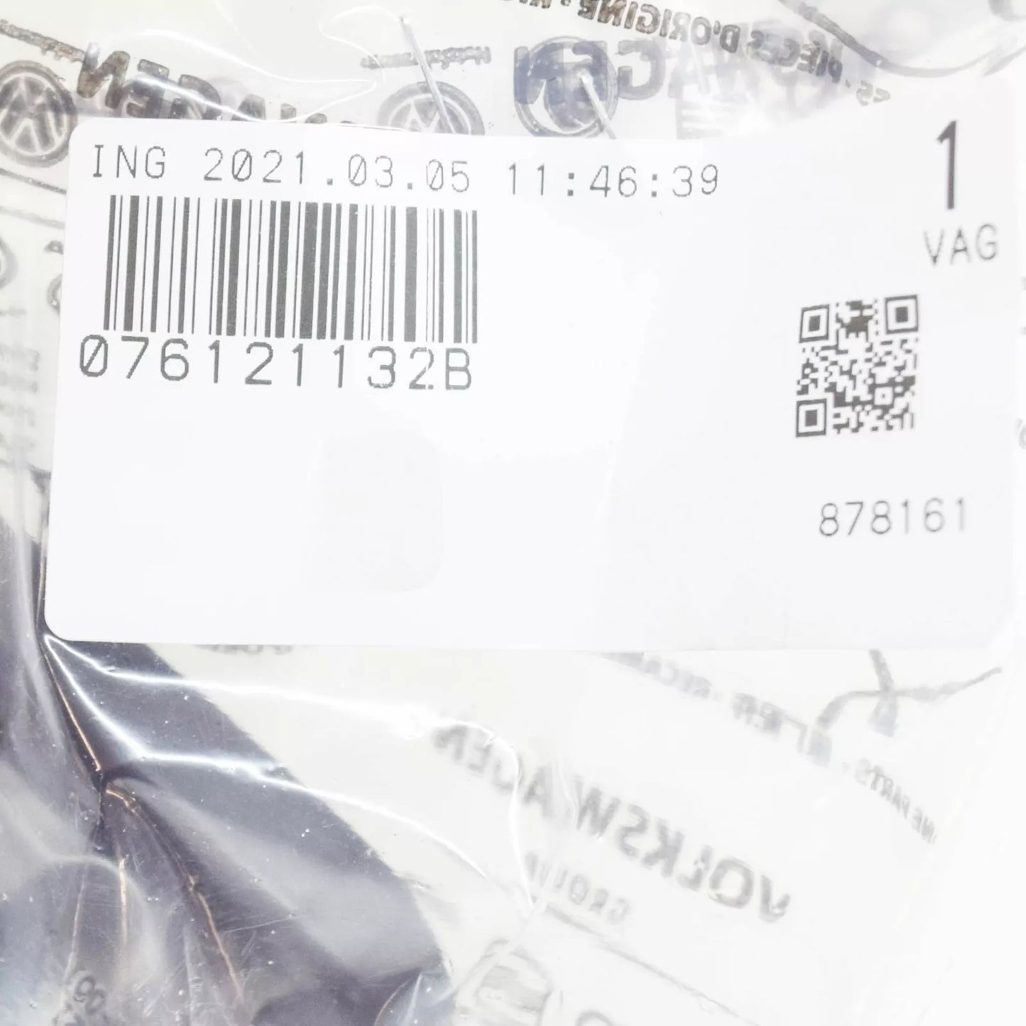 NEW VW CRAFTER 2E COOLANT CONNECTION PIECE 076121132B ORIGINAL