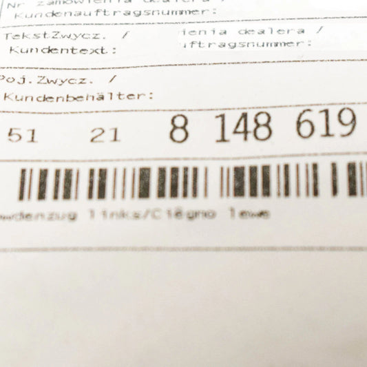 NEW BMW 5 E34 FRONT LEFT DOOR CABLE 51218148619 ORIGINAL