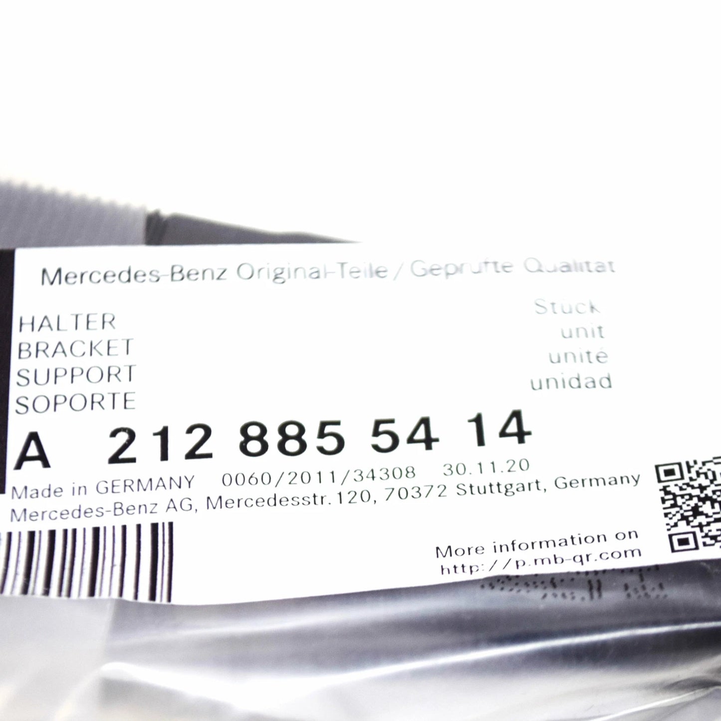 NEW MB T-MODEL S212 FRONT RADIATOR GRILLE LEFT HOLDER A2128855414 ORIGINAL