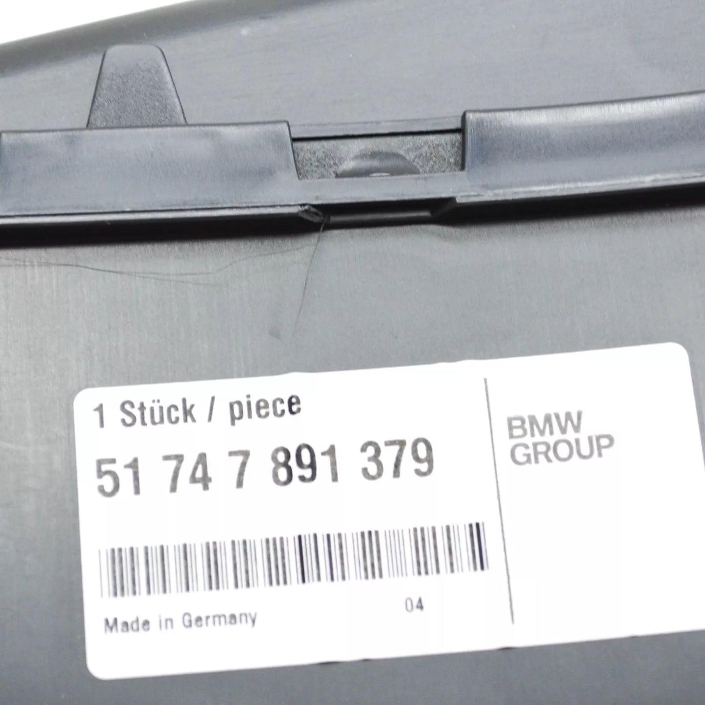 NEW BMW 3 E90 FRONT LEFT BRAKE COOLING AIR DUCT 7891379 51747891379 ORIGINAL