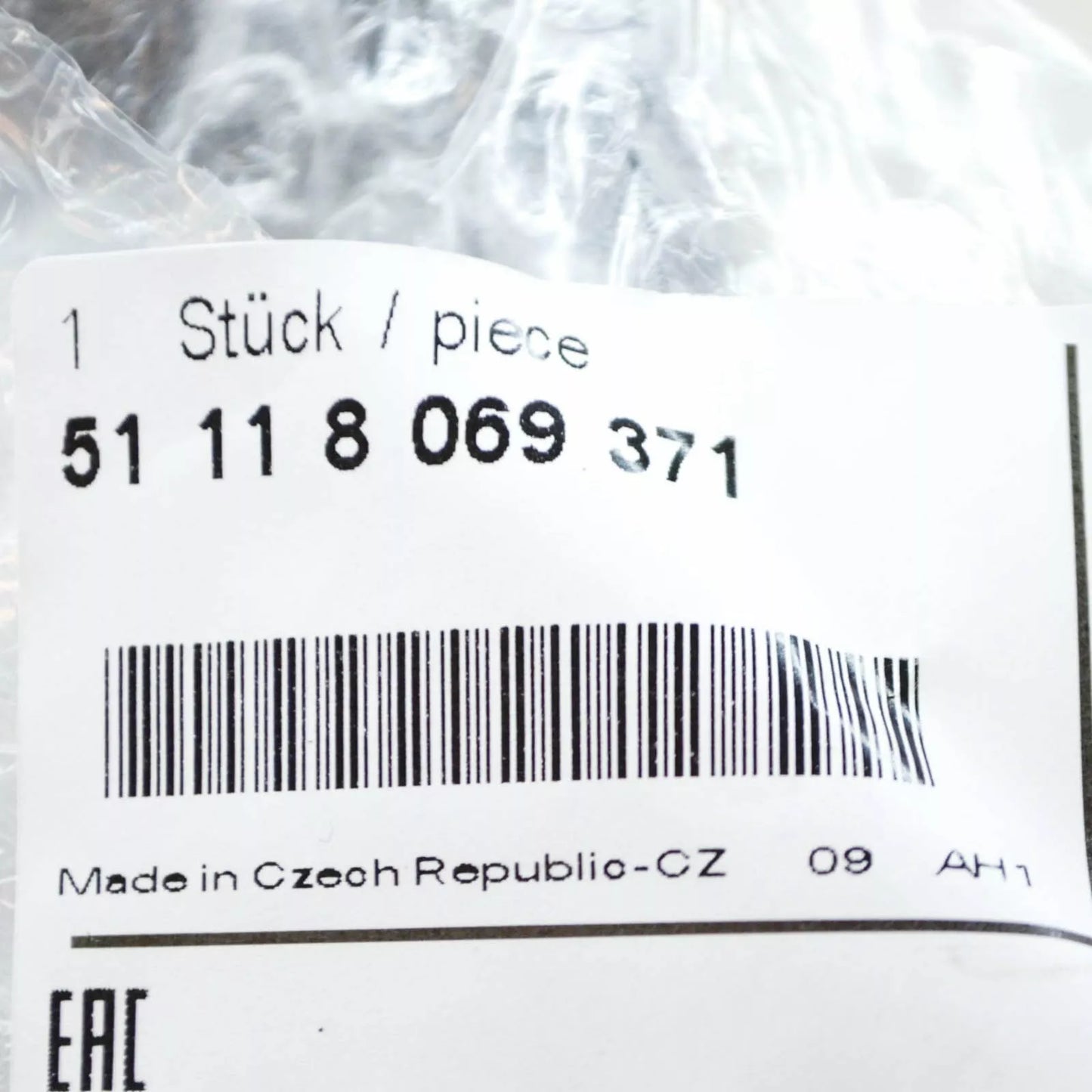 NEW BMW 3 G20 G21 M FRONT LEFT BUMPER AIR INTAKE OPEN GRILL 51118069371 ORIGINAL