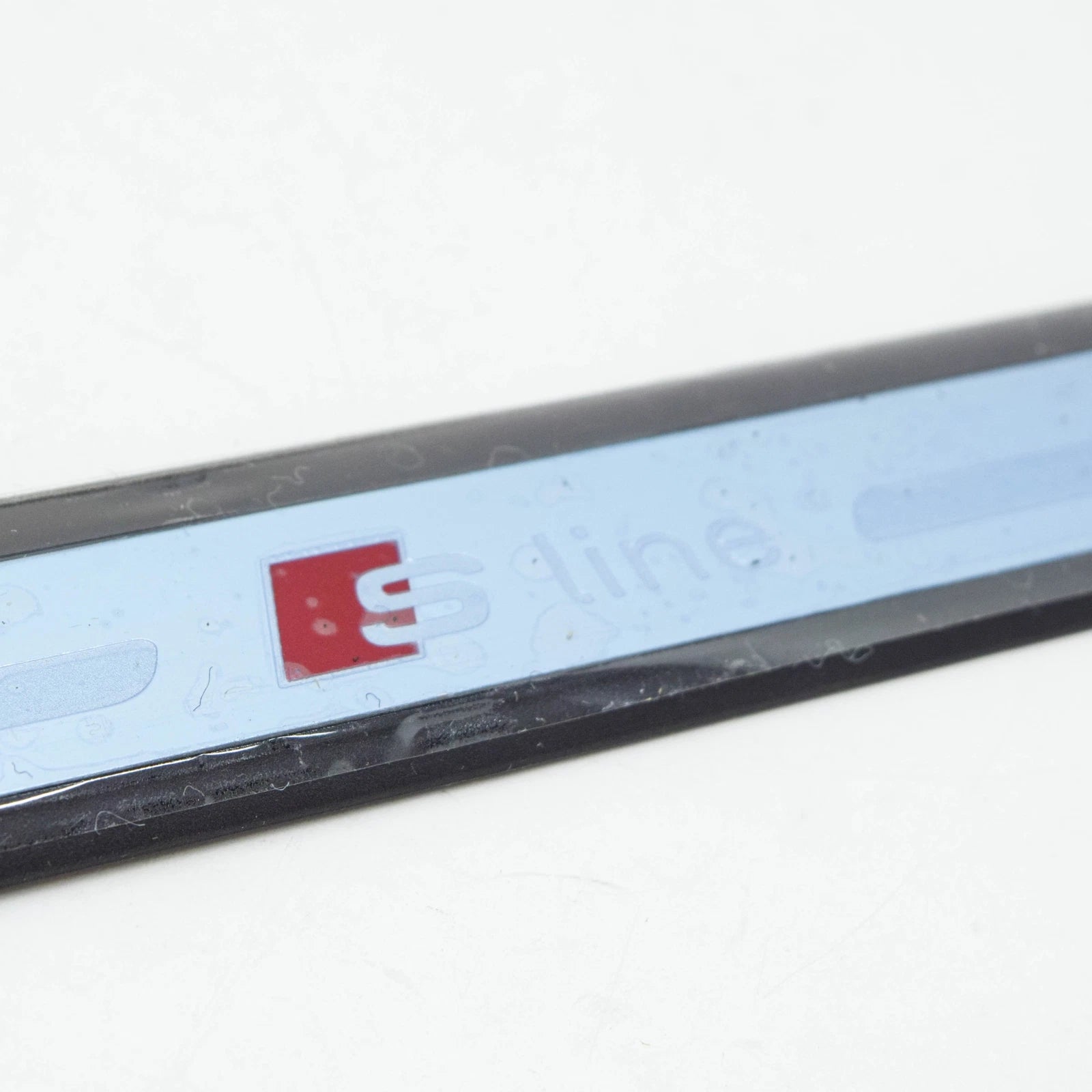 NEW AUDI A1 8X FRONT DOOR SILL TRIM STRIP INSERT S-LINE 8X3853373B9B9 ORIGINAL