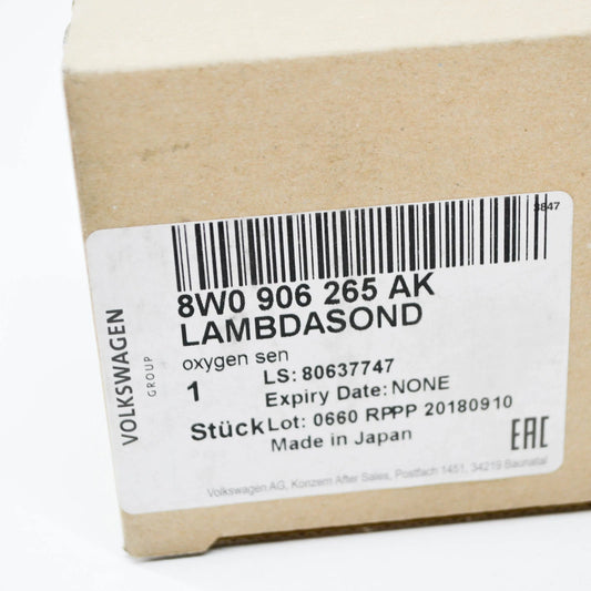 NEW AUDI A4 AVANT B9 REAR LEFT SIDE LAMBDA SENSOR 8W0906265AK ORIGINAL