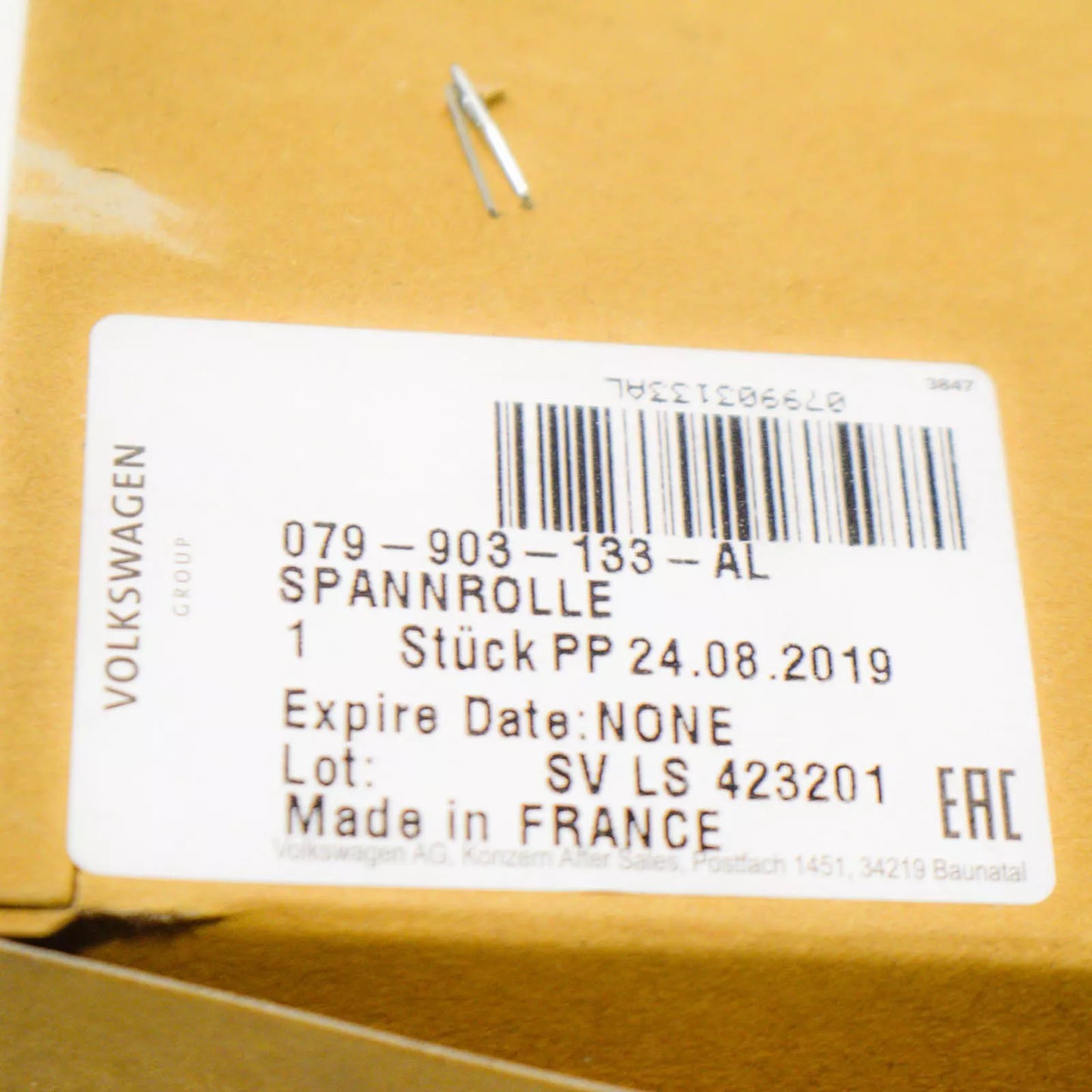 NEW AUDI S5 8T BELT TENSIONER 079903133AL 4.2 PETROL 253KW ORIGINAL