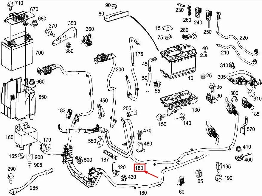 MERCEDES-BENZ SPRINTER 906 Alternator Wiring Harness A9065403227 NEW