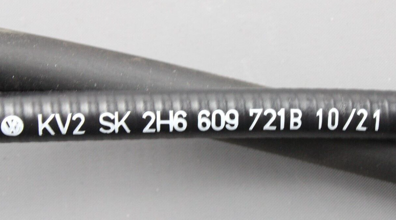 new volkswagen amarok s1b hand brake cable 2h6609721b original