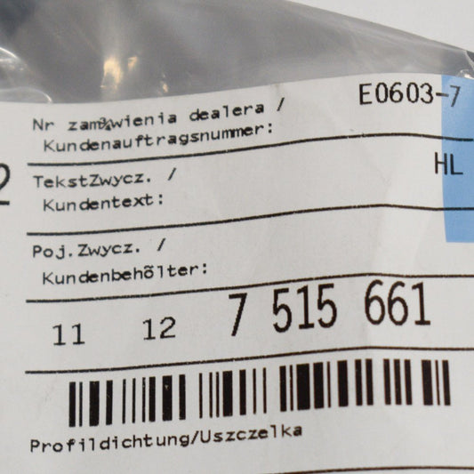 new bmw 7 e65 cylinder head gasket 6.0i li 11127515661 7515661 2006 original