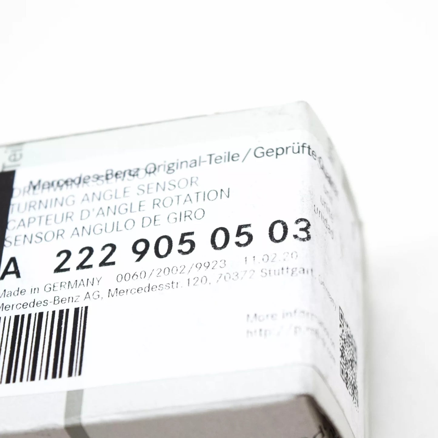 NEW MERCEDES-BENZ C W205 REAR LEFT HEIGHT LEVEL SENSOR A2229050503