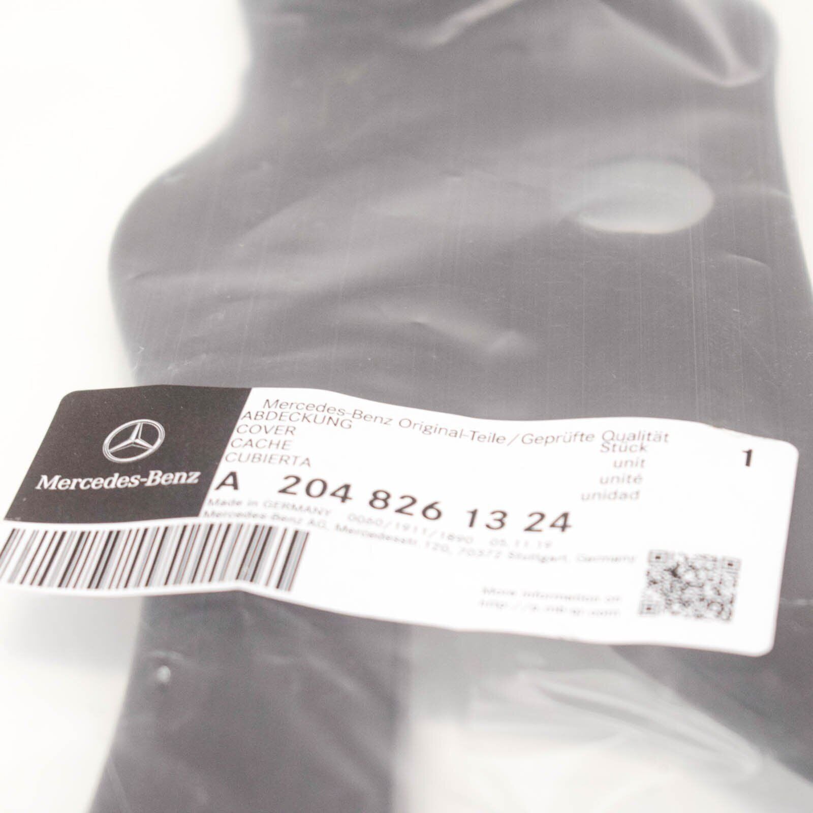 NEW MERCEDES-BENZ C W204 FRONT LEFT HEADLIGHT UPPER COVER A2048261324 ORIGINAL