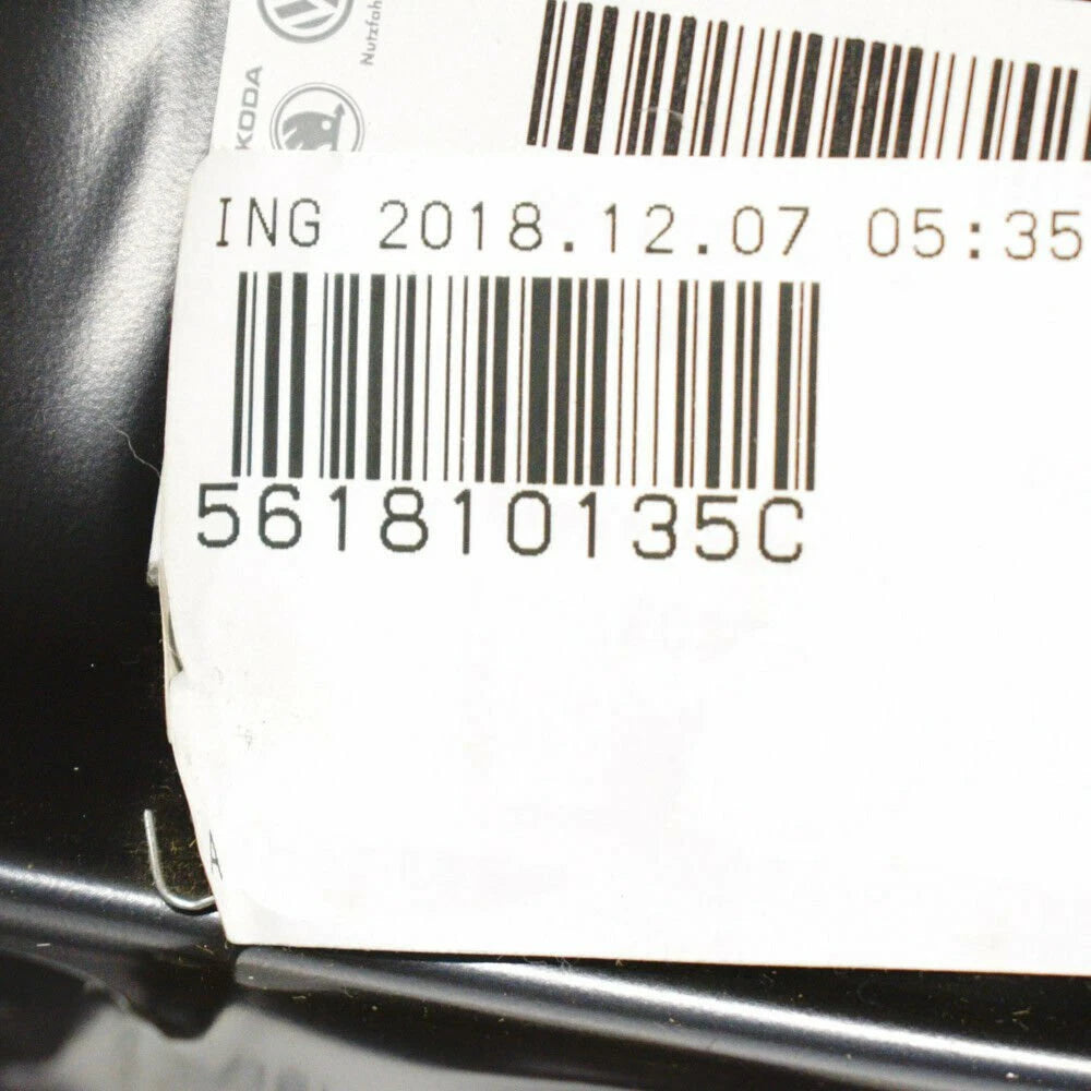 NEW VW PASSAT B8 FRONT LEFT FENDER PANEL UPPER RAIL TIN 561810135C 2015 ORIGINAL