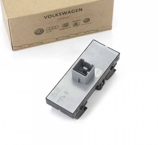 new skoda superb mk2 3t front left door window switch 1z0959858breh original