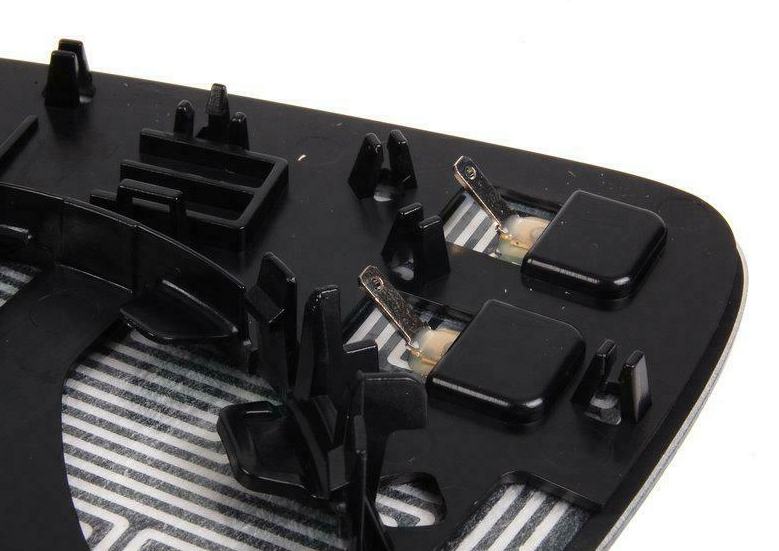 NEW VOLKSWAGEN EOS FRONT LEFT DOOR MIRROR GLASS LHD 3C8857521 ORIGINAL