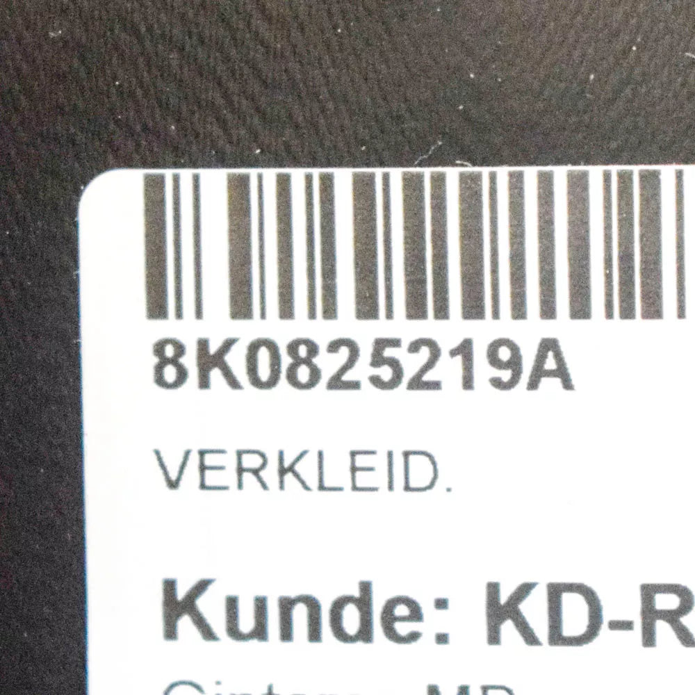 NEW AUDI A4 REAR LEFT SIDE UNDERBODY TRAY COVER B8 8K0825219A ORIGINAL