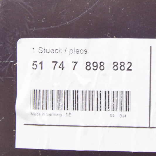 NEW BMW 7 F01 FRONT RIGHT BRAKE AIR DUCT 51747898882 7898882 2015 ORIGINAL